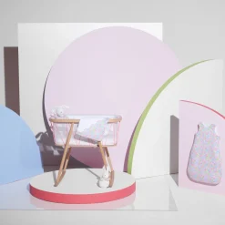 Gigoteuse, Couverture|Gigoteuses Et Couvertures-Jacadi Gigoteuse 0-6 mois en tissu Liberty bébé fille - lore BLANC/MULTICO