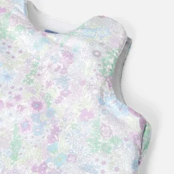 Gigoteuse, Couverture|Gigoteuses Et Couvertures-Jacadi Gigoteuse 0-6 mois en tissu Liberty - lore BLANC/MULTICO