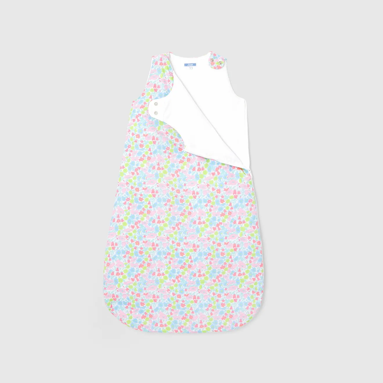 Gigoteuse, Couverture|Gigoteuses Et Couvertures-Jacadi Gigoteuse évolutive 6-24 mois bébé fille - lore BLANC/MULTICO