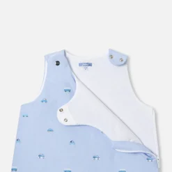 Gigoteuse, Couverture|Gigoteuses Et Couvertures-Jacadi Gigoteuse évolutive 6-24 mois en coton - lore BLEU DEAU/MULTICO