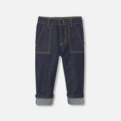 Pantalon Et Short-Jacadi Jean bébé garçon - DENIM FONCE
