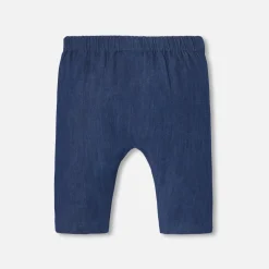 Pantalon, Bloomer Et Short-Jacadi Jean bébé garçon en toile légère - DENIM FONCE