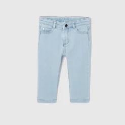 Pantalon Et Short|Pantalon Et Short-Jacadi Jean délavé bébé mixte - DENIM CLAIR