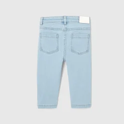 Pantalon Et Short|Pantalon Et Short-Jacadi Jean délavé bébé mixte - DENIM CLAIR