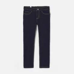 Pantalon Et Jogging-Jacadi Jean droit enfant garçon - DENIM FONCE