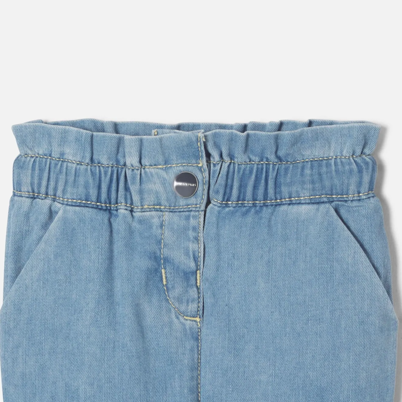Pantalon Et Short-Jacadi Jean léger bébé fille - DENIM CLAIR