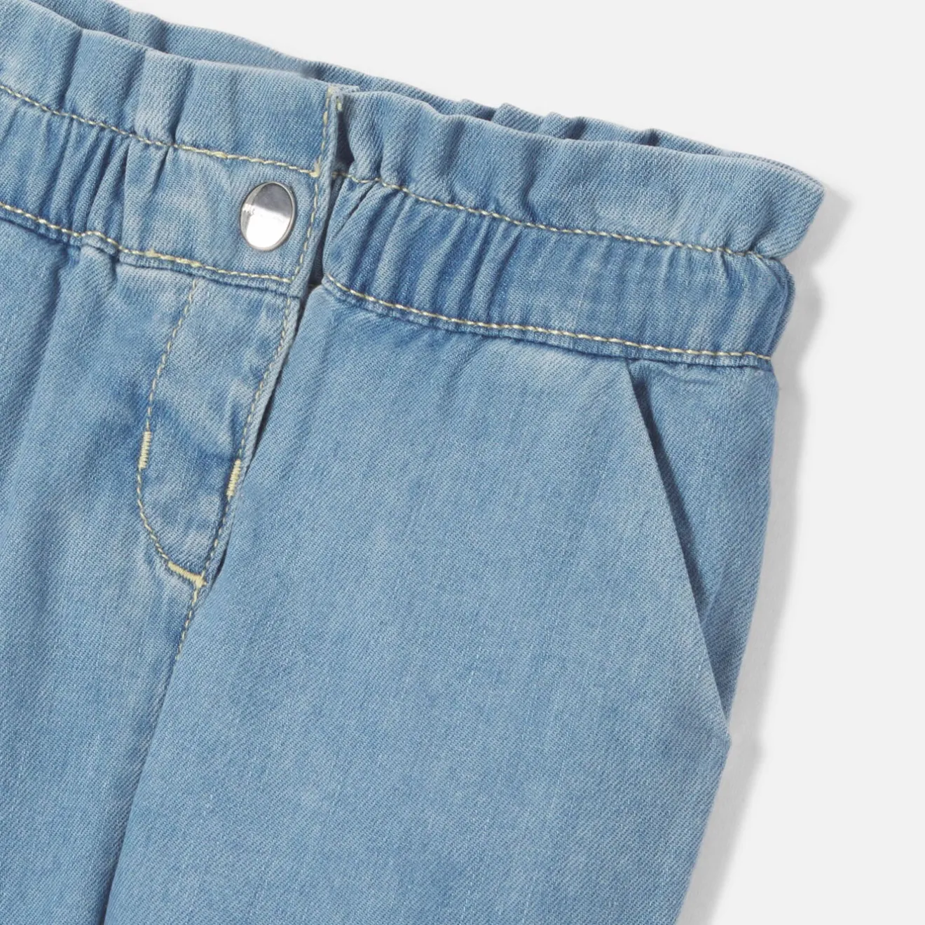 Pantalon Et Short-Jacadi Jean léger bébé fille - DENIM CLAIR