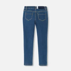 Pantalon Et Jogging-Jacadi Jean slim enfant fille - DENIM CLAIR