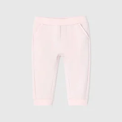 Pantalon Et Short-Jacadi Jogging bébé fille en molleton - rose poudre ROSE POUDRE JACADI