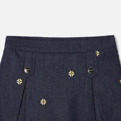 Robe Et Jupe-Jacadi Jupe en jean enfant fille - DENIM FONCE