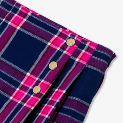 Robe Et Jupe-Jacadi Jupe kilt enfant fille - lore BLEU/MULTICO