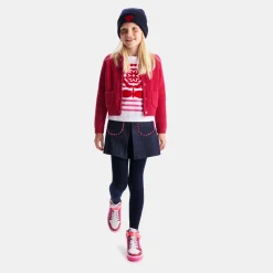 Robe Et Jupe-Jacadi Jupe-short enfant fille - DENIM FONCE