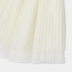 Robe Et Jupe-Jacadi Jupon en tulle enfant fille - BLANC/OR