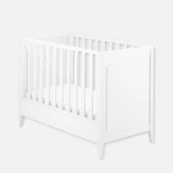 Mobilier-Jacadi Lit bébé Brume 60X120 - blanc BLANC JACADI