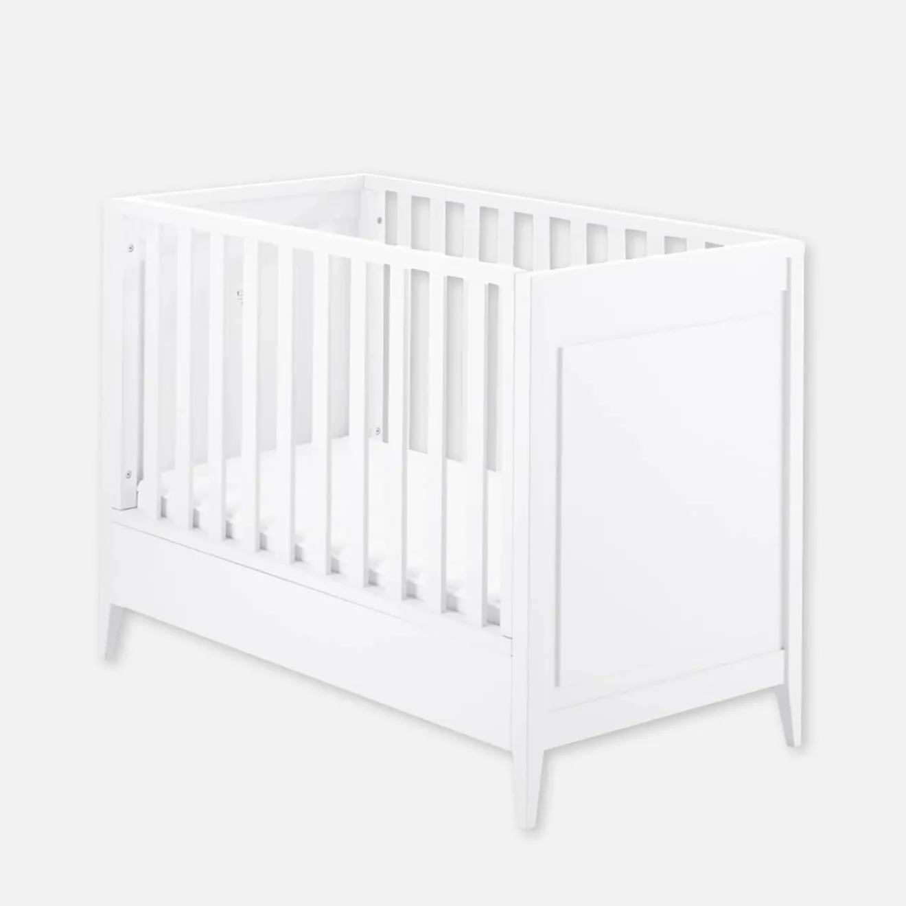 Mobilier-Jacadi Lit bébé Brume 60X120 - blanc BLANC JACADI