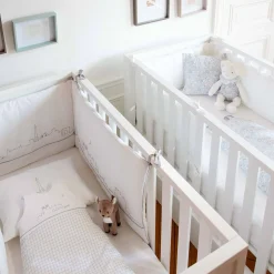 Mobilier-Jacadi Lit bébé Brume 60X120 - blanc BLANC JACADI