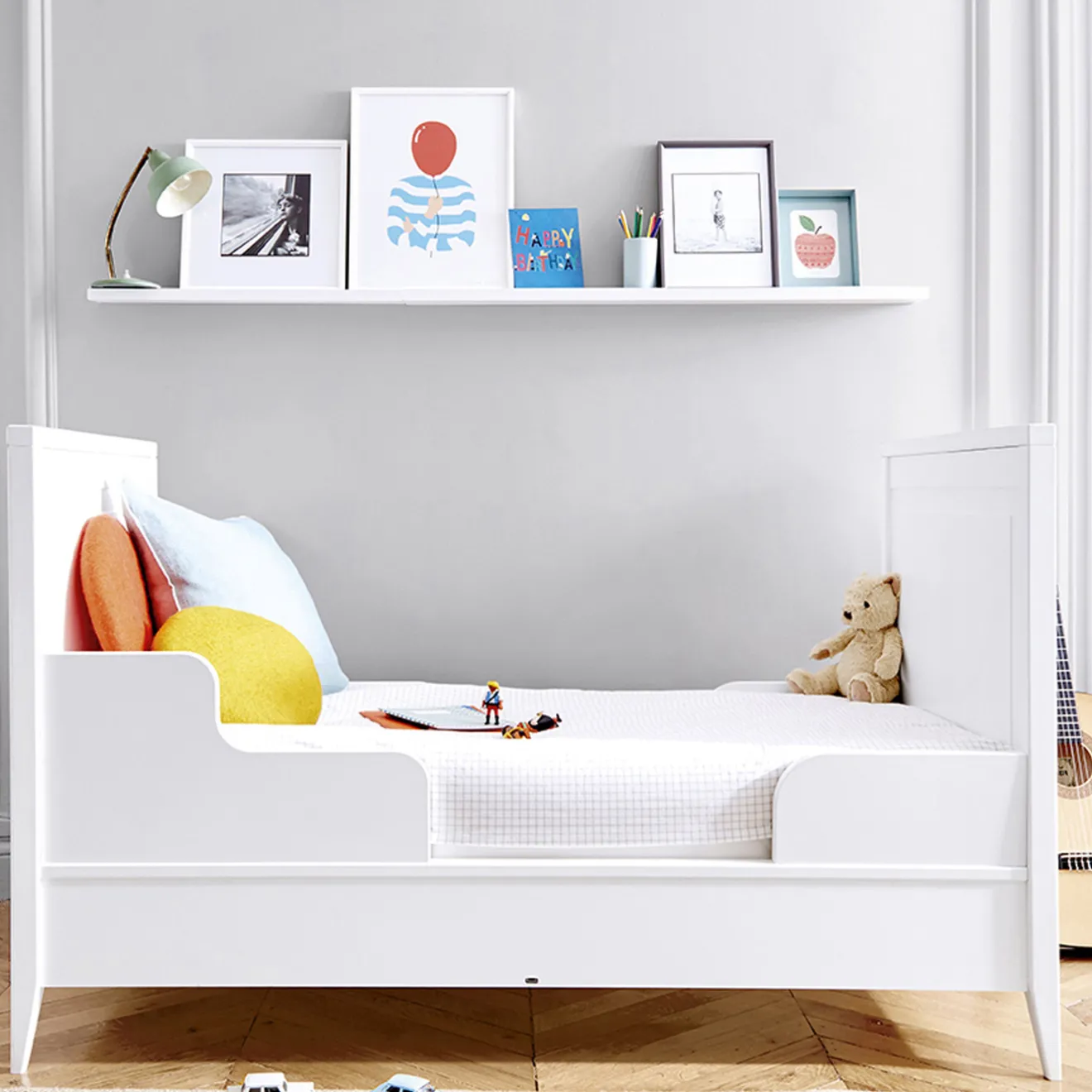 Mobilier-Jacadi Lit évolutif Brume - blanc BLANC JACADI