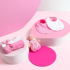 Bavoirs Et Langes-Jacadi Lot de 2 bavoirs en éponge - lore ROSE/MULTICO