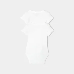 Body-Jacadi Lot de 2 bodies manches courtes bébé - blanc BLANC JACADI