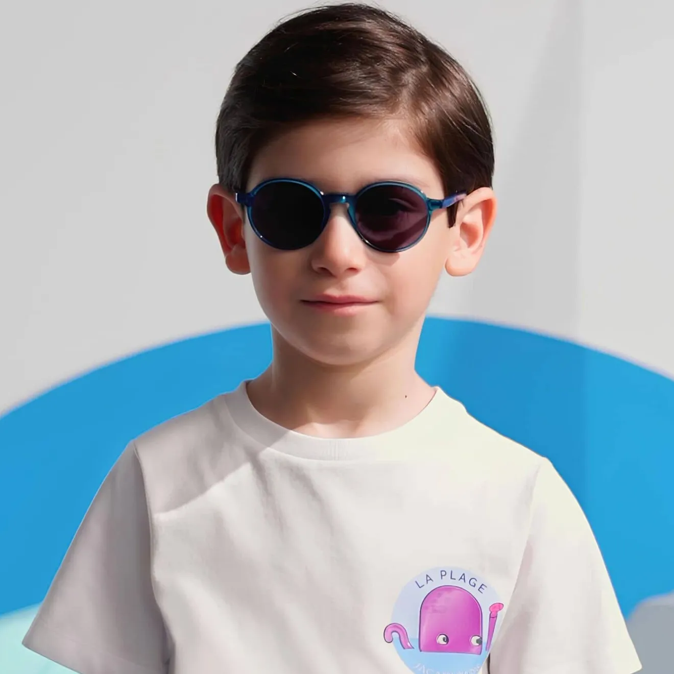 Accessoires|Lunettes De Soleil-Jacadi Lunettes de soleil enfant - lore TURQUOISE/MULTICO