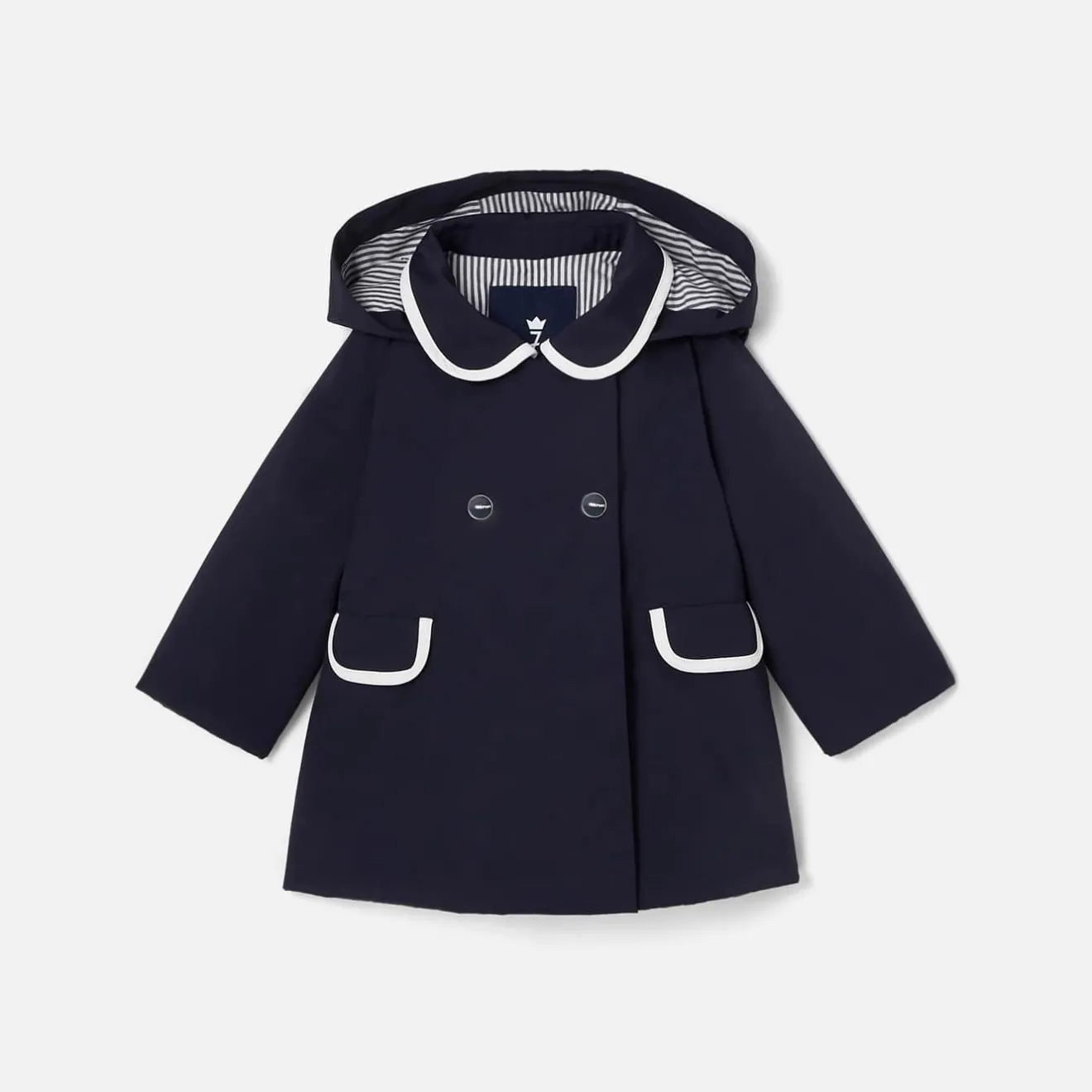 Manteaux, Vestes Et Combi Pilote-Jacadi Manteau d'intersaison bébé fille - marine MARINE JACADI