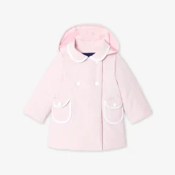 Manteaux, Vestes Et Combi Pilote-Jacadi Manteau d'intersaison bébé fille - rose poudre ROSE POUDRE JACADI