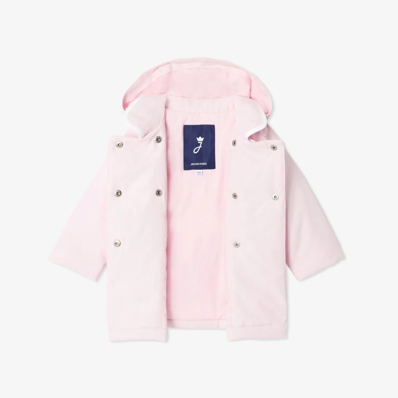 Manteaux, Vestes Et Combi Pilote-Jacadi Manteau d'intersaison bébé fille - rose poudre ROSE POUDRE JACADI