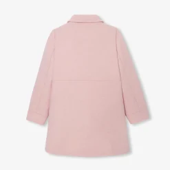 Manteau, Doudoune Et Veste-Jacadi Manteau enfant fille en laine - ROSE CHINE