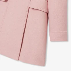 Manteau, Doudoune Et Veste-Jacadi Manteau enfant fille en laine - ROSE CHINE