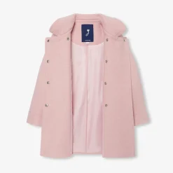 Manteau, Doudoune Et Veste-Jacadi Manteau enfant fille en laine - ROSE CHINE
