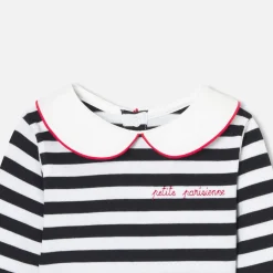 T-Shirt Et Polo-Jacadi Marinière bébé fille - BLANC/MARINE