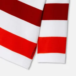 T-Shirt Et Polo-Jacadi Marinière bébé garçon - BLANC/ROUGE