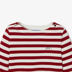 T-Shirt Et Polo-Jacadi Marinière bébé garçon - BLANC/ROUGE