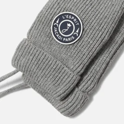 Accessoires-Jacadi Moufles bébé garçon doublées en polaire - gris chine clair GRIS CHINE CLAIR JACADI
