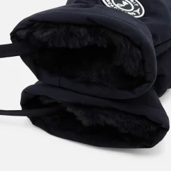 Accessoires-Jacadi Moufles bébé garçon en nylon et sherpa - marine MARINE JACADI