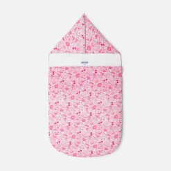 Gigoteuse, Couverture|Gigoteuses Et Couvertures-Jacadi Nid d'ange en tissu Liberty - lore ROSE/MULTICO