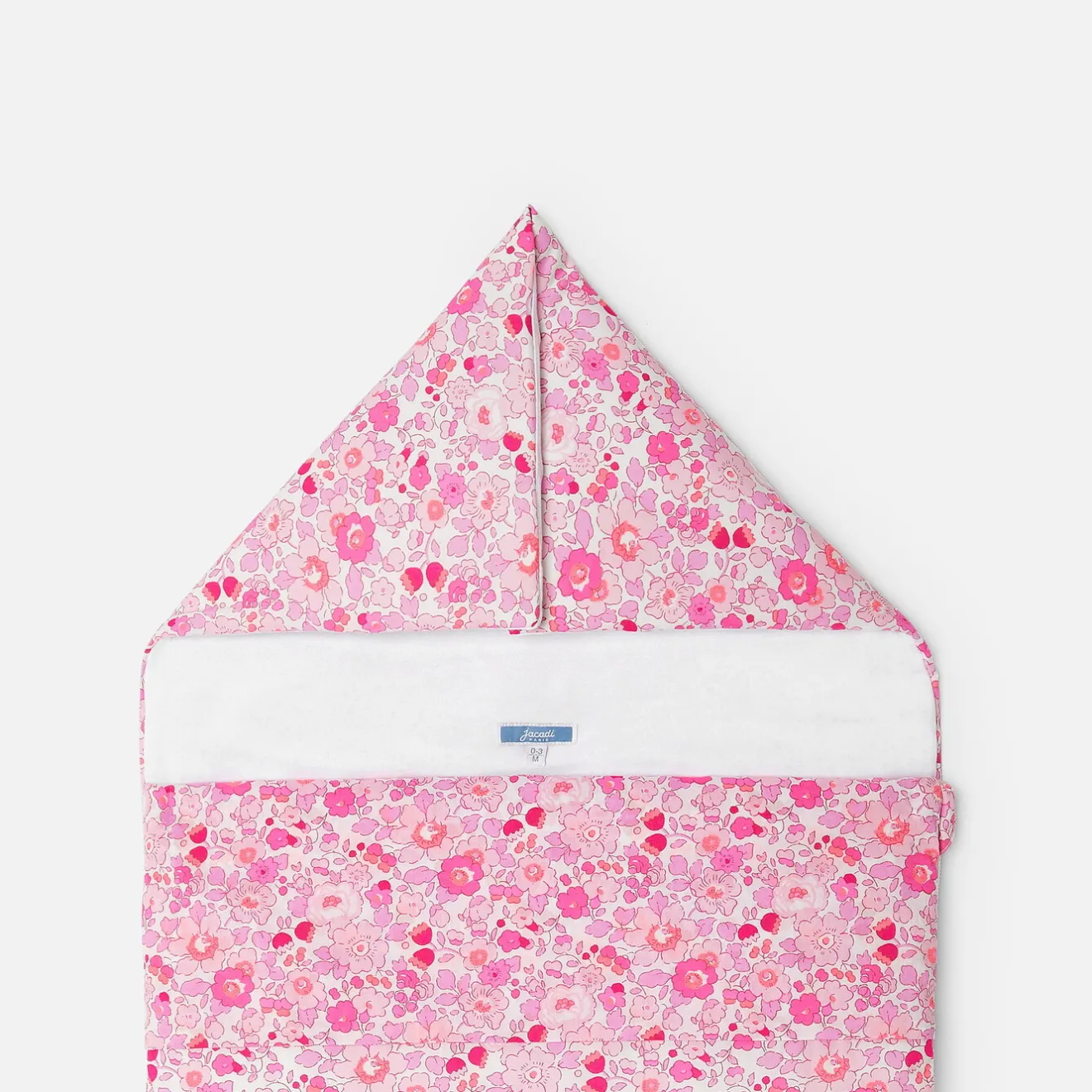Gigoteuse, Couverture|Gigoteuses Et Couvertures-Jacadi Nid d'ange en tissu Liberty - lore ROSE/MULTICO