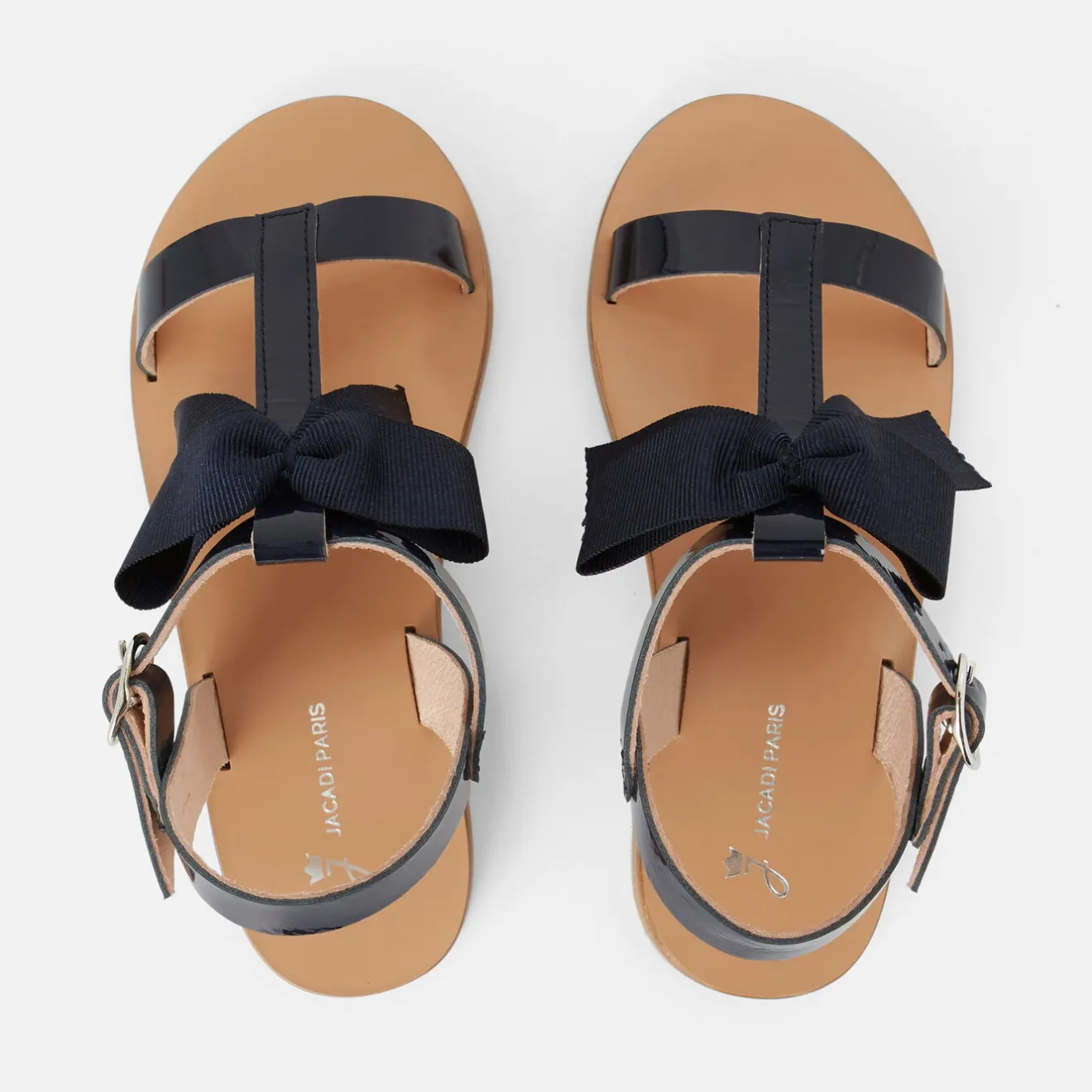 Sandales Et Nu-Pieds|Chaussures-Jacadi Nu-pieds enfant fille - marine MARINE JACADI