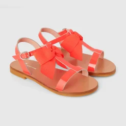 Sandales Et Nu-Pieds|Chaussures-Jacadi Nu-pieds enfant fille - ROSE FLUO