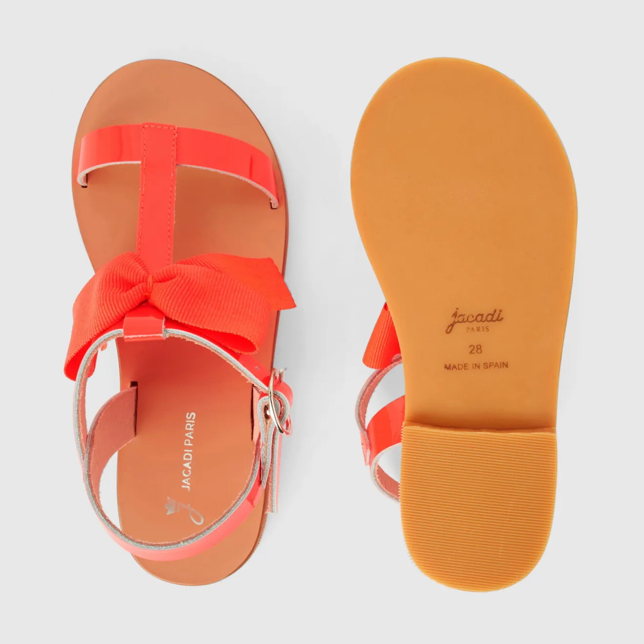 Sandales Et Nu-Pieds|Chaussures-Jacadi Nu-pieds enfant fille - ROSE FLUO