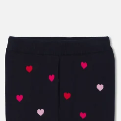 Pantalon Et Short-Jacadi Pantalon bébé fille en tricot - lore MARINE/MULTICO