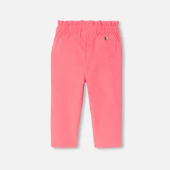 Pantalon Et Short-Jacadi Pantalon bébé fille en velours - CORAIL