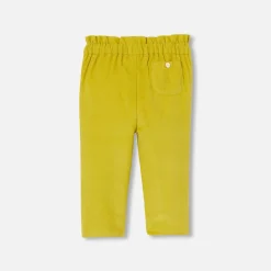 Pantalon Et Short-Jacadi Pantalon bébé fille en velours - CUMIN