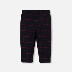 Pantalon Et Short-Jacadi Pantalon bébé garçon à carreaux - MARINE/ROUGE
