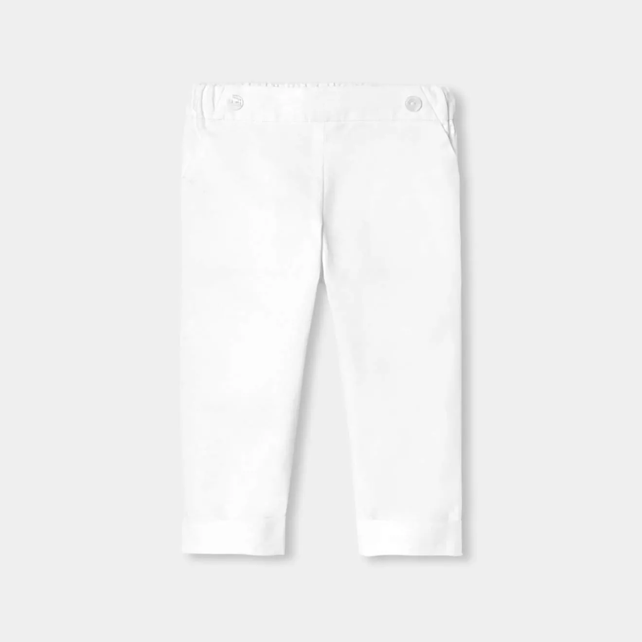 Pantalon Et Short-Jacadi Pantalon bébé garçon cérémonie - blanc BLANC JACADI