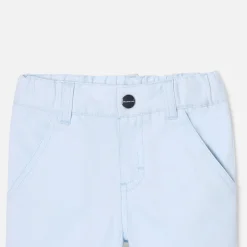 Pantalon Et Short-Jacadi Pantalon bébé garçon en twill - BLEU PALE