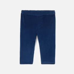Pantalon Et Short-Jacadi Pantalon bébé garçon en velours - BLEU MARNE