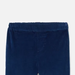 Pantalon Et Short-Jacadi Pantalon bébé garçon en velours - BLEU MARNE