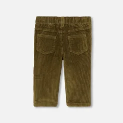 Pantalon Et Short-Jacadi Pantalon bébé garçon en velours côtelé - BRONZE