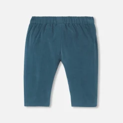 Pantalon, Bloomer Et Short-Jacadi Pantalon bébé garçon en velours - PETROLE